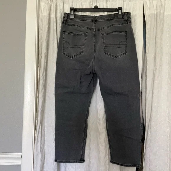 AE STRETCH HIGH RISE MOM JEAN - Picture 2 of 6